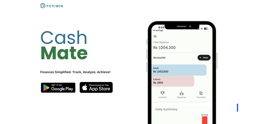 CashMate Manage Your Finance: Now Available on the App Store